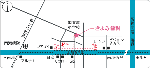 きよみ歯科|歯医者のホント?!:map